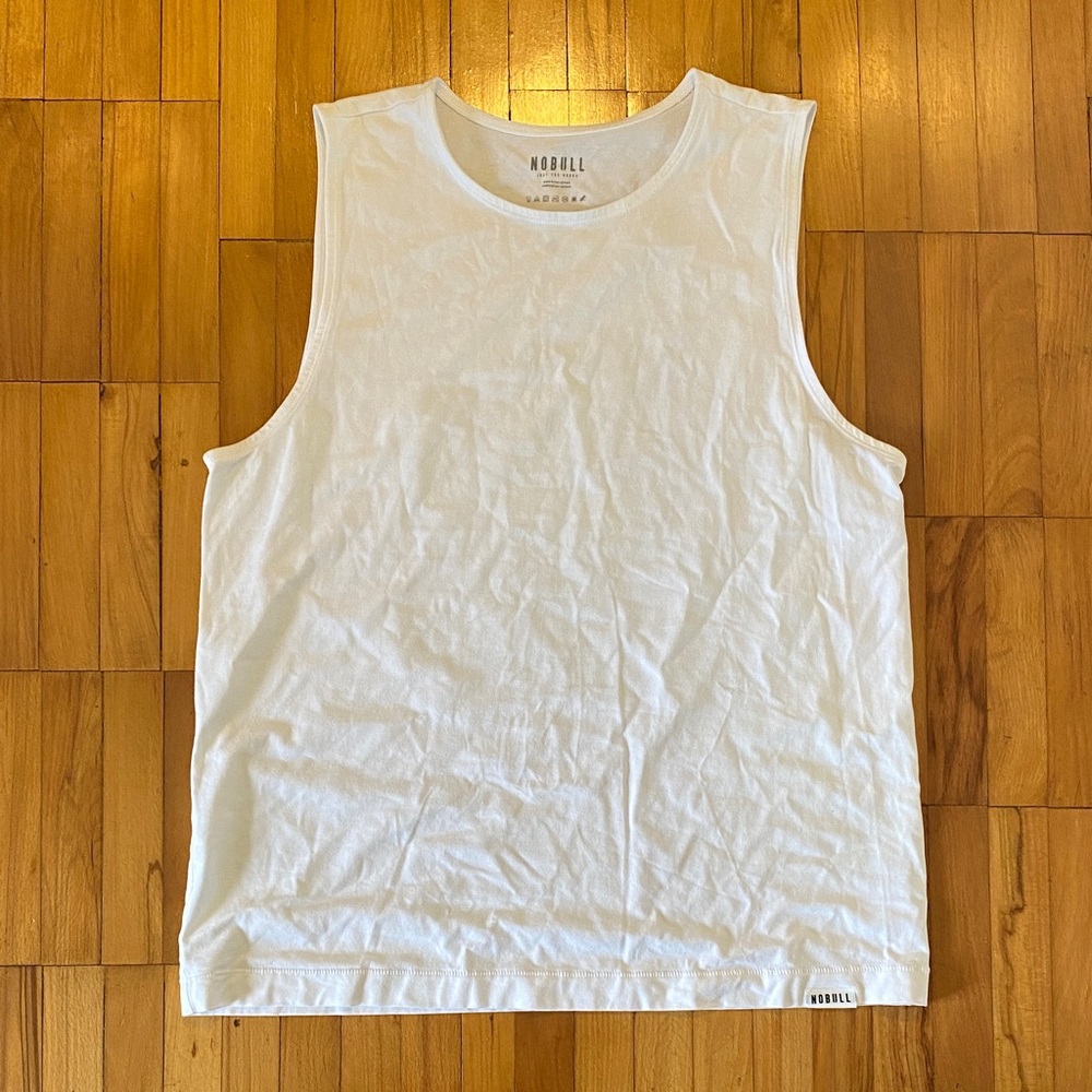 NOBULL White Muscle Tank